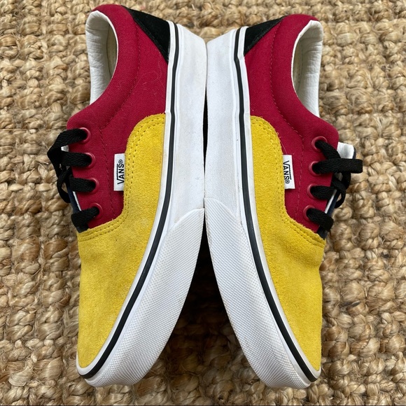 Vans Suede Canvas Colorblock Shoes size 6.5 - Picture 3 of 8